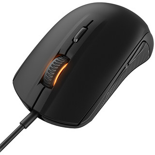 Steelseries 赛睿 Rival 100 幻彩版 有线鼠标 4000DPI RGB 黑色