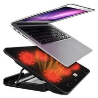 ICECOOREL 酷睿冰尊 A9 豪华版 笔记本散热器 炫酷黑