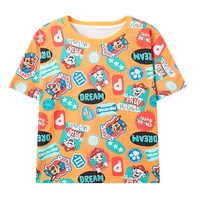 汪汪队立大功 汪汪队衣服2023夏季新款儿童短袖纯棉t恤男童宽松半袖印花上衣潮