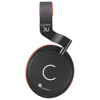 Cleer DU Wireless 耳罩式头戴式蓝牙耳机 黑红撞色