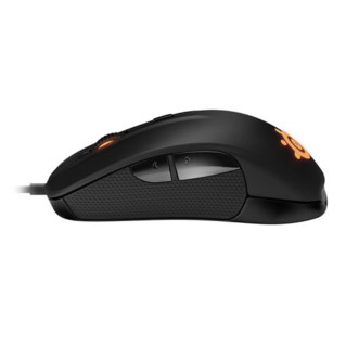 steelseries 赛睿 RIVAL 幻彩版 有线鼠标 6500DPI RGB 黑色