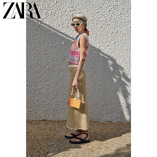 ZARA 夏季新款 ﻿钩针编织上衣 03991026330 多色 S