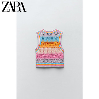 ZARA 夏季新款 ﻿钩针编织上衣 03991026330 多色 S