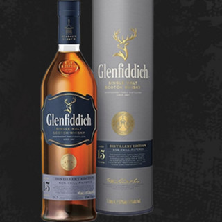 Glenfiddich 格兰菲迪 15年 苏格兰 单一麦芽威士忌 51%voI 700ml