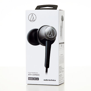 audio-technica 铁三角 ATH-CKR50iS 入耳式有线耳机 黑色 3.5mm