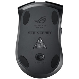 ROG 玩家国度 Strix Carry 灵刃 2.4G蓝牙 SMARTHOP 双模无线鼠标 7200DPI 黑色