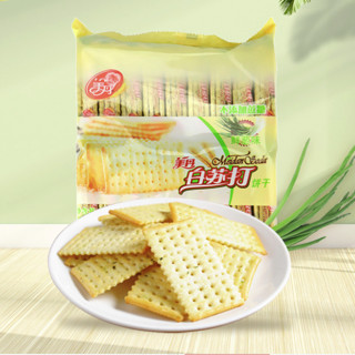 美丹 白苏打饼干 鲜葱味 1kg 礼盒装