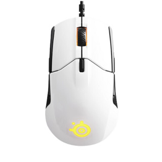 steelseries 赛睿 Sensei 310 有线鼠标 12000DPI RGB 白色