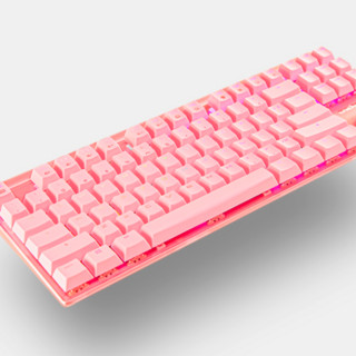 CHERRY 樱桃 MX Board 8.0 87键 有线机械键盘 粉色 Cherry茶轴 RGB