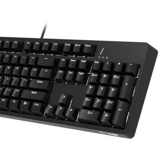 DOUYU 斗鱼 DKM150 104键 有线机械键盘 黑色 国产黑轴 单光