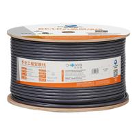 CHOSEAL 秋叶原 QS2605AT305 六类CAT6 千兆网线 305米 灰色