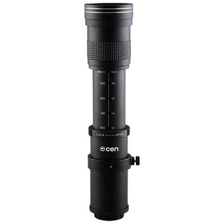 cen 变色龙 420-800mm F8.3 远摄变焦镜头 佳能卡口 62mm