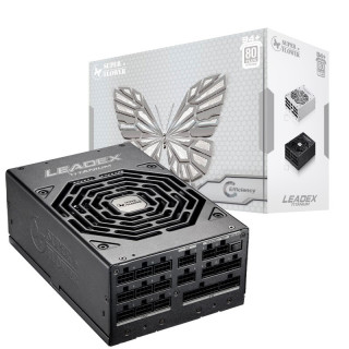 SUPER FLOWER 振华 LEADEX T 1600W 钛金牌（94%）全模组ATX电源 1600W