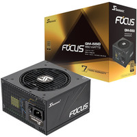 seasonic 海韵 FOCUS GM550 金牌（90%） 半模组ATX电源 550W