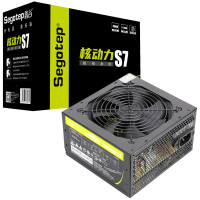 需加入陪伴计划：Segotep 鑫谷 核动力系列 超级战舰 S7 （82%）非模组ATX电源 400W