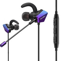 Dareu 达尔优 EH728Pro 震动版 入耳式动圈有线耳机 紫色 3.5mm