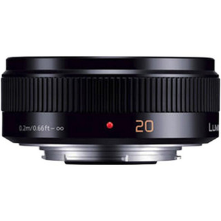 Panasonic 松下 H-H020AGK Lumix G 20mm F1.7 II ASPH 广角定焦镜头 松下卡口 46mm