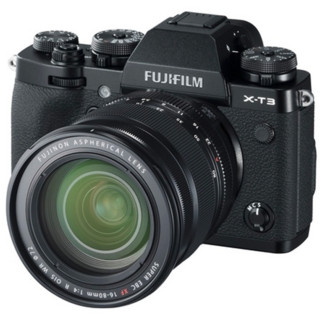 FUJIFILM 富士 XF 16-80mm F4.0 R OIS WR 广角变焦镜头 富士卡口 62mm 黑色