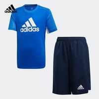 adidas 阿迪达斯 FM1713 小童短袖运动套装