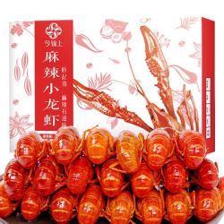 今锦上 麻辣小龙虾  800g 净虾500g（百亿补贴，另有虾球9.9元/盒）