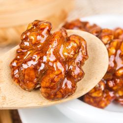 姒桀琥珀核桃仁芝麻焦糖核桃