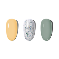 Miss Candy 糖果小姐 夏沫浅绿三色指甲油套装 (#NK016豆芽7ml+#MP23晨露7ml+#NM039天青7ml)