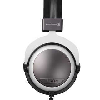 beyerdynamic 拜亚动力 T70p 耳罩式头戴式动圈有线耳机 黑白色 3.5mm