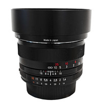 ZEISS 蔡司 Planar T 50mm F1.4 ZE 标准定焦镜头 佳能卡口 58mm