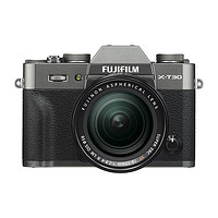 Fuji 富士 XT30 APS-C画幅 微单相机 灰色 XF 18-55mm F2.8 R LM OIS 变焦镜头 单头套机+内存卡 64GB