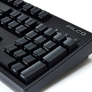 FILCO 斐尔可 FKBC104MC/EFB2 104键 双模机械键盘 侧刻 黑色 Cherry青轴 无光