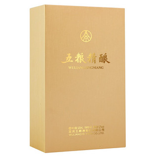 WULIANGYE 五粮液 五粮精酿 金装版 52%vol 浓香型白酒 500ml 单瓶装