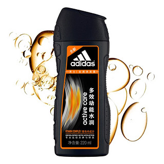 adidas 阿迪达斯 男士多效动能水润去屑洗发露 220ml