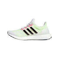 adidas 阿迪达斯 Ultraboost 5.0 DNA 男子跑鞋 G58755 白/荧光绿/黑 42