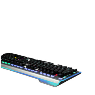 HP 惠普 GK520 104键 有线机械键盘 黑色 国产青轴 单光