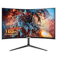 SONGREN 松人 T271Q 27英寸 MVA 曲面 FreeSync 显示器 (2560×1440、165Hz、135%sRGB)