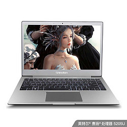 Shinelon 炫龙 英特尔奔腾5205U 13.3英寸轻薄笔记本电脑