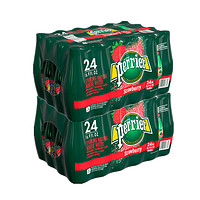 perrier 巴黎水 2件装| 草莓味气泡矿泉水塑料瓶 500mlx24瓶箱