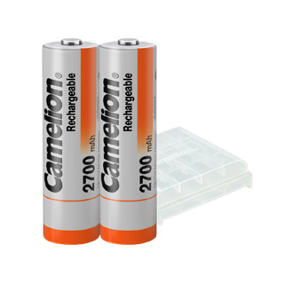 Camelion 飞狮 NH-AA2700LBBP2 5号镍氢充电电池 1.2V 2700mAh 2粒装