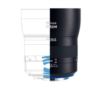 ZEISS 蔡司  Milvus 50mm F2.0 微距镜头 尼康卡口 67mm