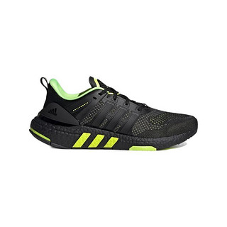 adidas 阿迪达斯 Equipment+ 男子跑鞋 H02756 黑色/亮黄荧光/六度灰 40