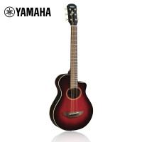 YAMAHA 雅马哈 APXT2DRB薄箱体缺角电箱jita旅行吉他舞台演奏民谣吉他儿童吉它34寸深红渐变