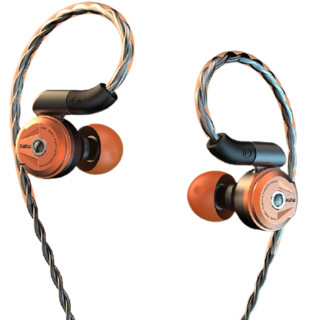 DUNU 达音科 DK2001 入耳式挂耳式圈铁有线耳机 托怕橙 3.5mm