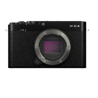 FUJIFILM 富士 X-E4 APS-C画幅 微单相机 黑色 单机身