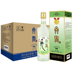 wenjun文君90版52vol浓香型白酒500ml单瓶装