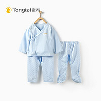 Tong Tai 童泰 新生儿衣服0-3月初生纯棉婴儿衣服和尚服内衣套装宝宝服*5件（合38.5元/件）