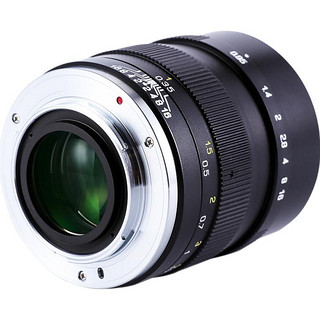 ZHONGYI OPTICAL 中一光学 35mm F0.95 标准定焦镜头 富士FX卡口 黑色 55mm