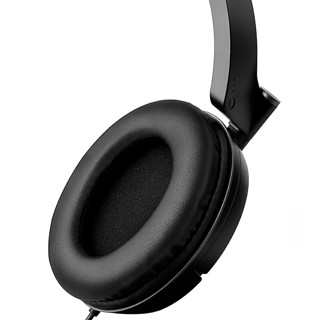 EDIFIER 漫步者 H841P 耳罩式头戴式耳机 黑色 3.5mm