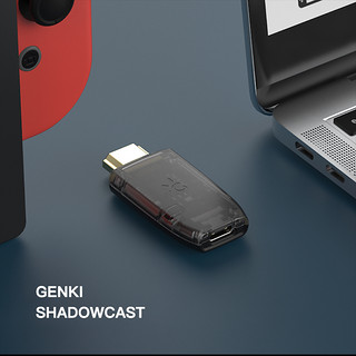 Genki ShadowCast影音棒switch任天堂高清HDMI游戏直播采集卡ps4/xbox/