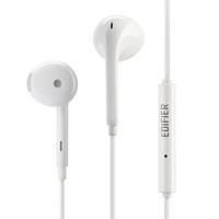 移动端、京东百亿补贴：EDIFIER 漫步者 H180 Plus 半入耳式有线耳机 白色 3.5mm