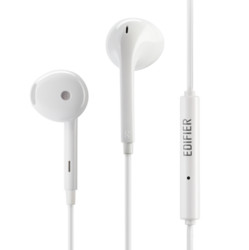 EDIFIER 漫步者 H180 Plus 半入耳式有线耳机 白色 Type-c